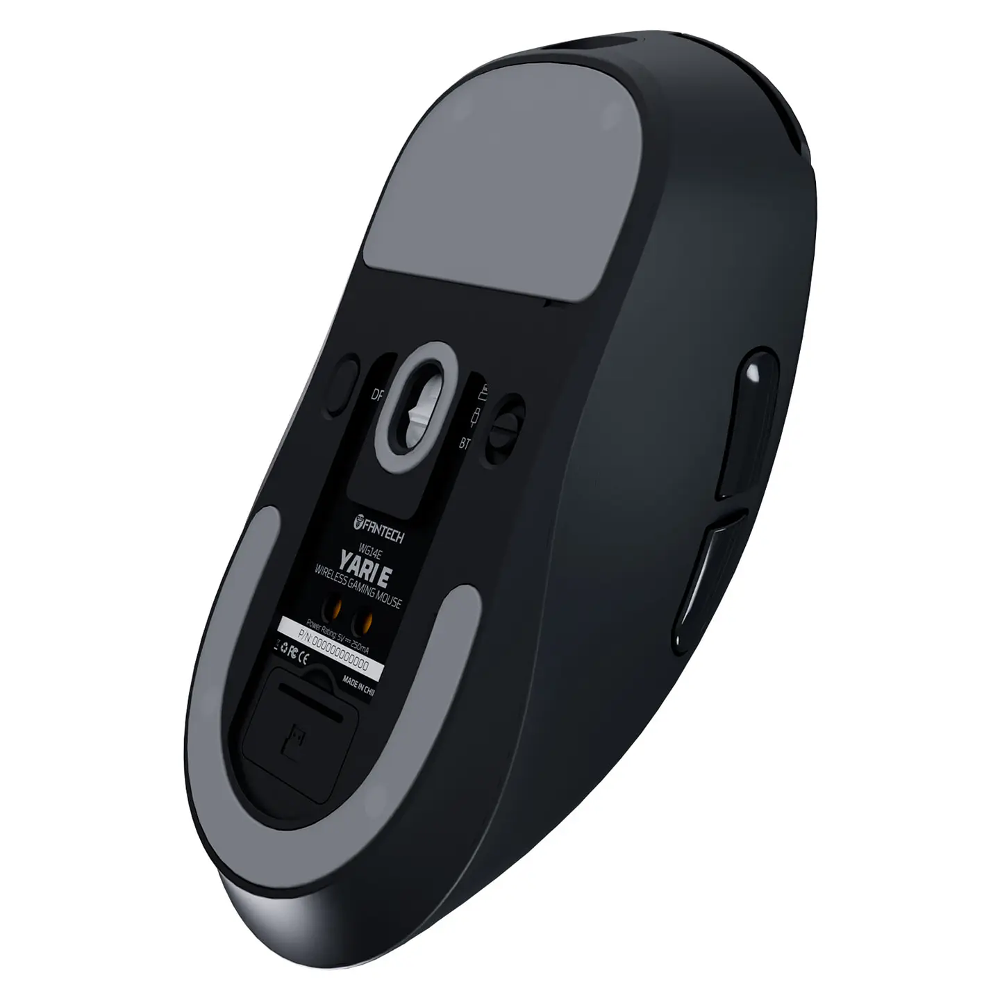 WG14E YARI E Black Mouse inalámbrico 12.000 DPI 300 IPS 35G 1000 MHz con dock de carga RGB 4
