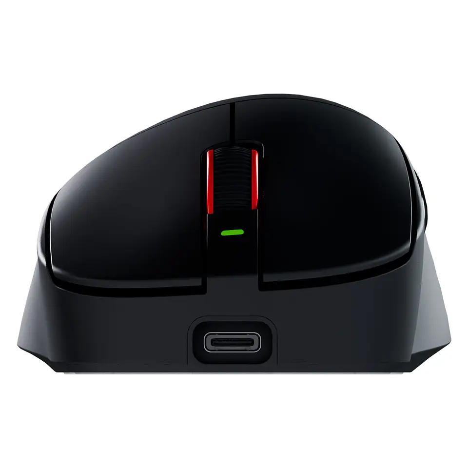WG14P YARI PRO Black Mouse Inalámbrico 42.000 DPI 8.000 MHz con dock de carga RGB 6