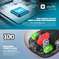WG14P YARI PRO Black Mouse Inalámbrico 42.000 DPI 8.000 MHz con dock de carga RGB - Miniatura 14