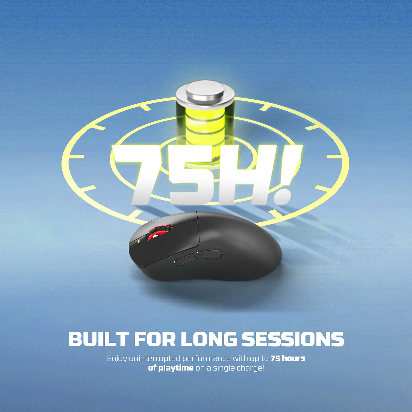 WG14P YARI PRO Black Mouse Inalámbrico 42.000 DPI 8.000 MHz con dock de carga RGB 17