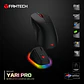 WG14P YARI PRO Black Mouse Inalámbrico 42.000 DPI 8.000 MHz con dock de carga RGB - Miniatura 22