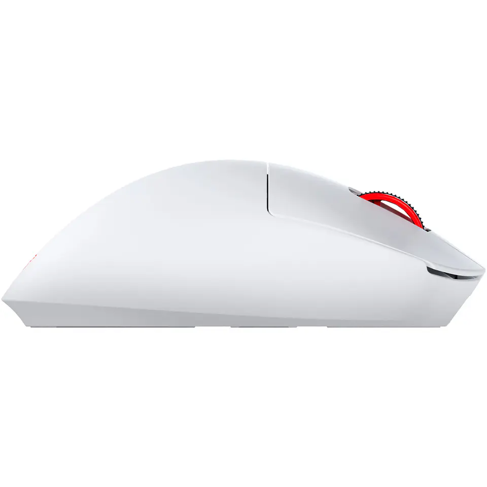 WG14P YARI PRO White Mouse Inalámbrico 42.000 DPI 8.000 MHz con dock de carga RGB 7