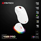 WG14P YARI PRO White Mouse Inalámbrico 42.000 DPI 8.000 MHz con dock de carga RGB - Miniatura 22