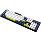 MK878s ATOM104S Mori White Teclado mecánico 100% Hot-Swappable Layout USA - Miniatura 3