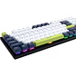 MK878s ATOM104S Mori White Teclado mecánico 100% Hot-Swappable Layout USA - Miniatura 4
