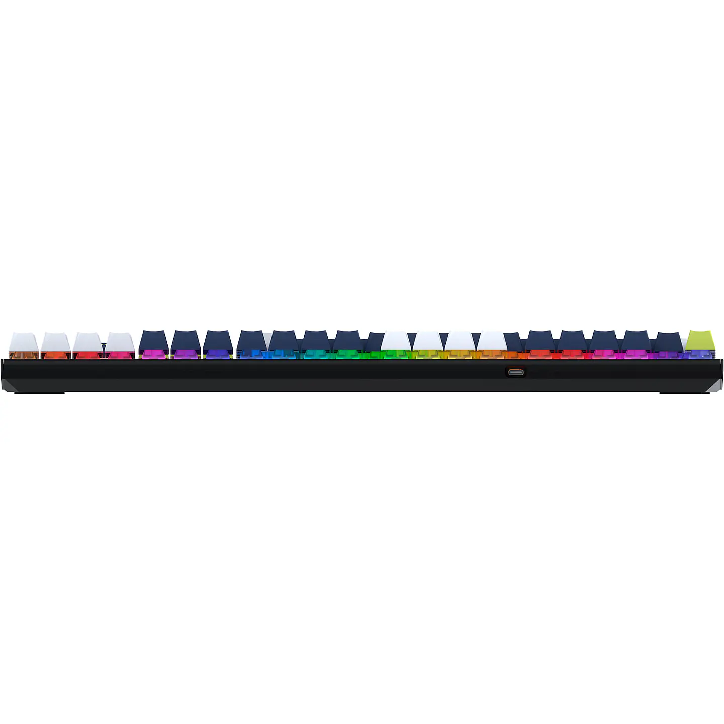 MK878s ATOM104S Mori White Teclado mecánico 100% Hot-Swappable Layout USA 8