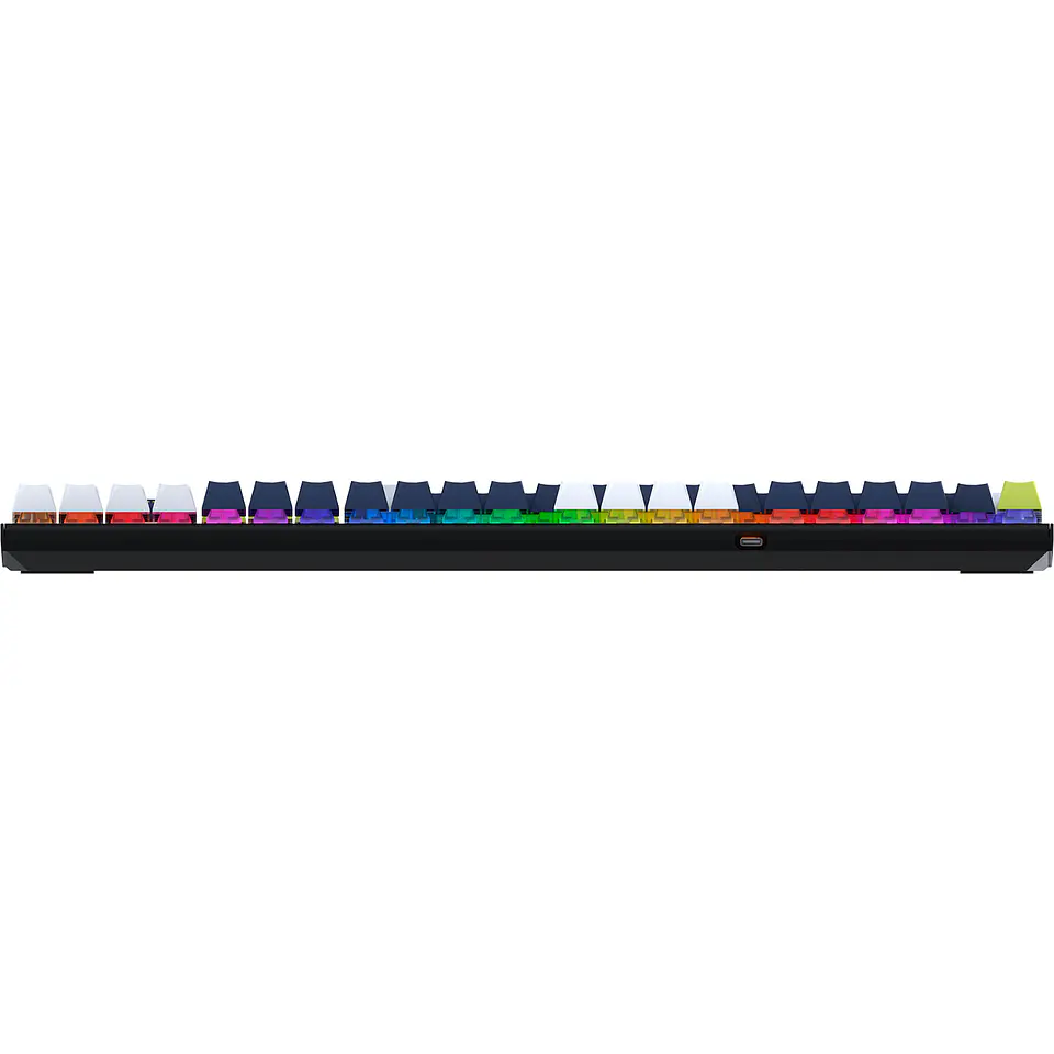 MK878s ATOM104S Mori White Teclado mecánico 100% Hot-Swappable Layout USA 8