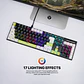 MK878s ATOM104S Mori Blue Teclado mecánico 100% Hot-Swappable Layout USA - Miniatura 10
