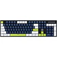 MK878s ATOM104S Mori Blue Teclado mecánico 100% Hot-Swappable Layout USA - Miniatura 1