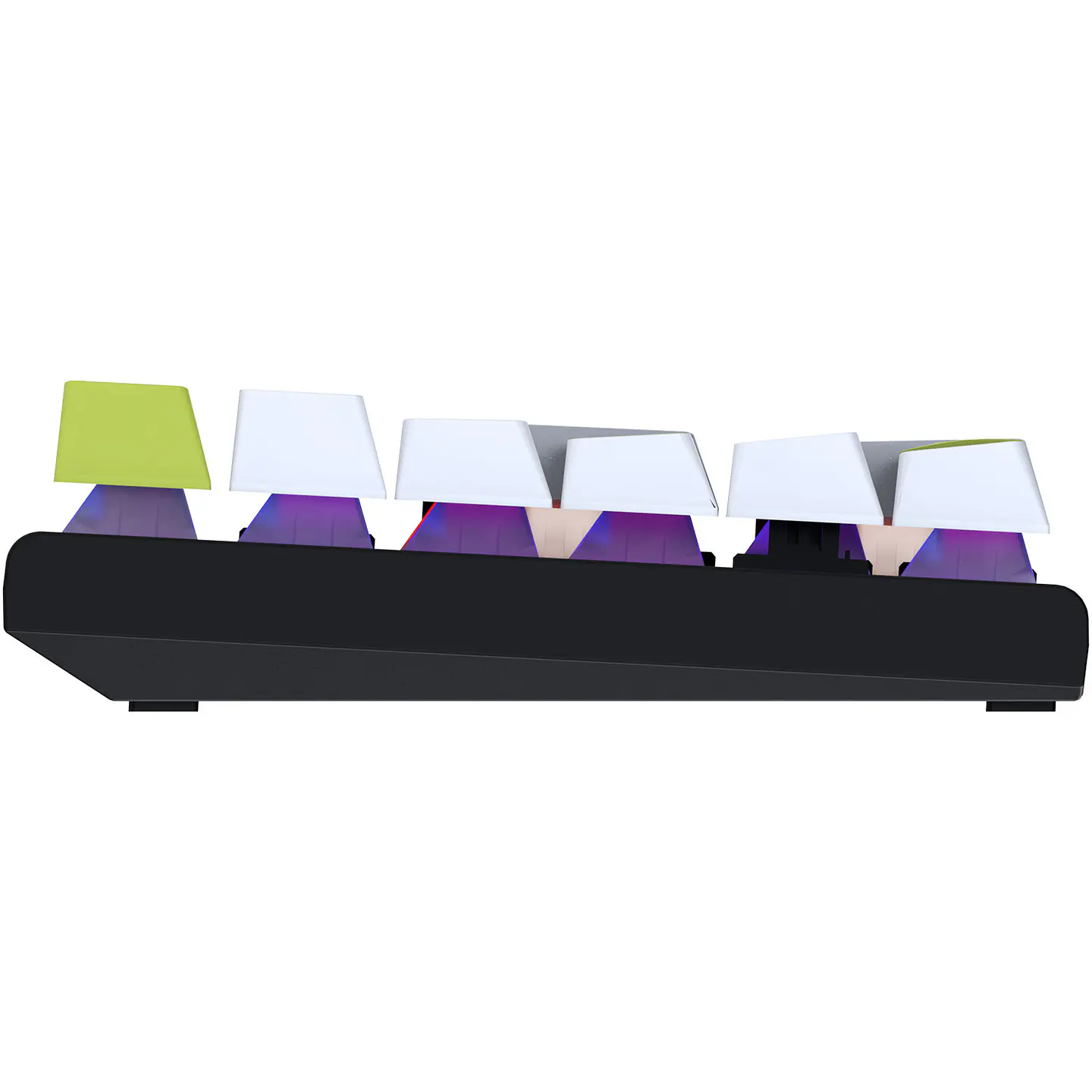 MK878s ATOM104S Mori Blue Teclado mecánico 100% Hot-Swappable Layout USA 5