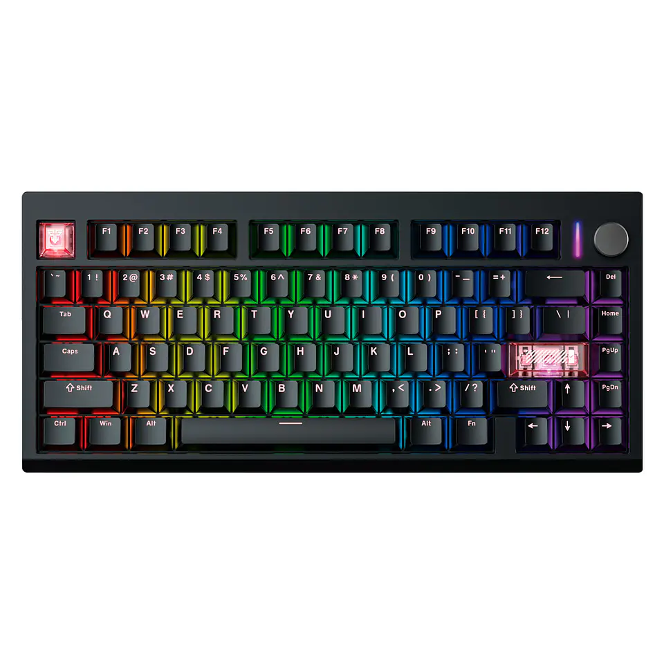 MK921 MAXFIT8 Black Teclado Mecánico Inalámbrico Hot-swappable 80% Layout USA 1