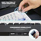 MK921 MAXFIT8 White Teclado Mecánico Inalámbrico Hot-swappable 80% Layout USA - Miniatura 9