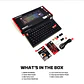 MK921 MAXFIT8 White Teclado Mecánico Inalámbrico Hot-swappable 80% Layout USA - Miniatura 14
