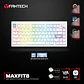 MK921 MAXFIT8 White Teclado Mecánico Inalámbrico Hot-swappable 80% Layout USA - Miniatura 16