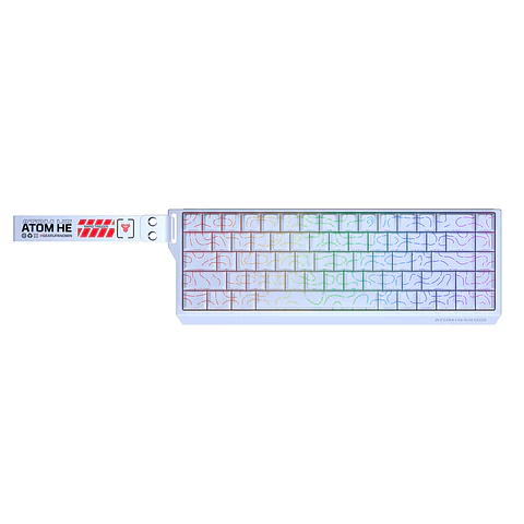 MK922 ATOM HE68 PRO Topo Teclado inalámbrico Magnético 60% 8.000 Hz Layout USA