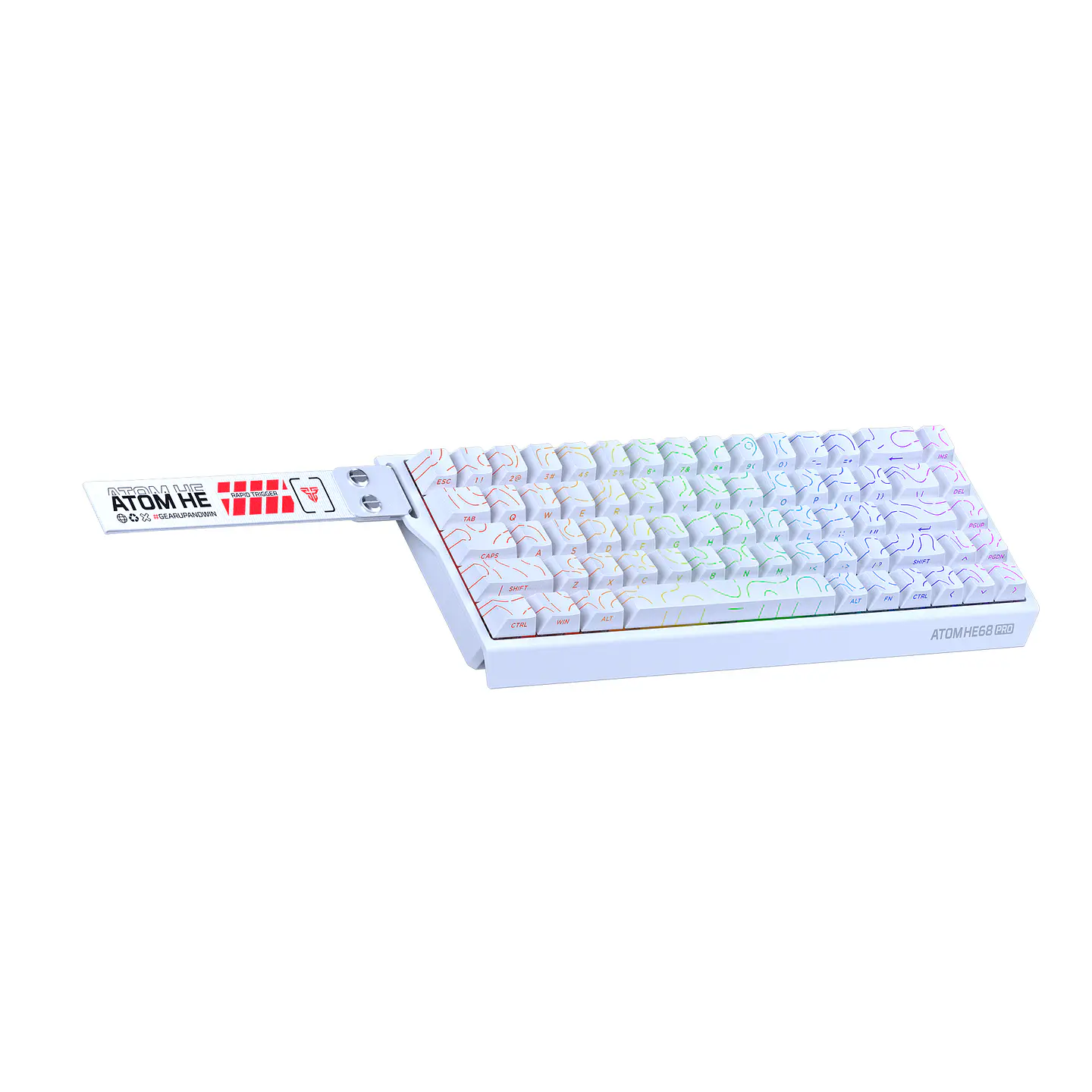 MK922 ATOM HE68 PRO Topo Teclado inalámbrico Magnético 60% 8.000 Hz Layout USA 6