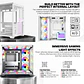 CG85X LUMINA X Black Gabinete Pecera con 6 Ventiladores Infinite aRGB - Miniatura 15