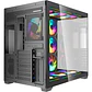 CG85X LUMINA X Black Gabinete Pecera con 6 Ventiladores Infinite aRGB - Miniatura 4