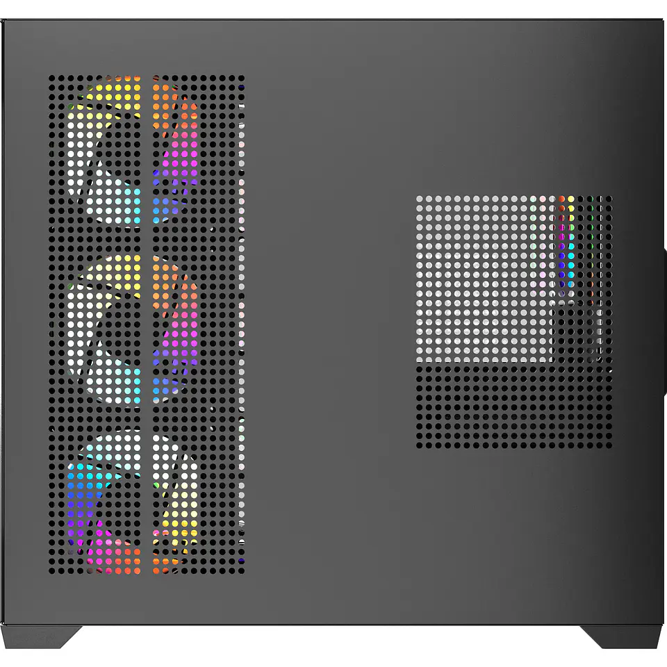CG85X LUMINA X Black Gabinete Pecera con 6 Ventiladores Infinite aRGB 12