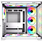 CG85X LUMINA X White Gabinete Pecera con 6 Ventiladores Infinite aRGB - Miniatura 3