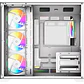 CG85X LUMINA X White Gabinete Pecera con 6 Ventiladores Infinite aRGB - Miniatura 5