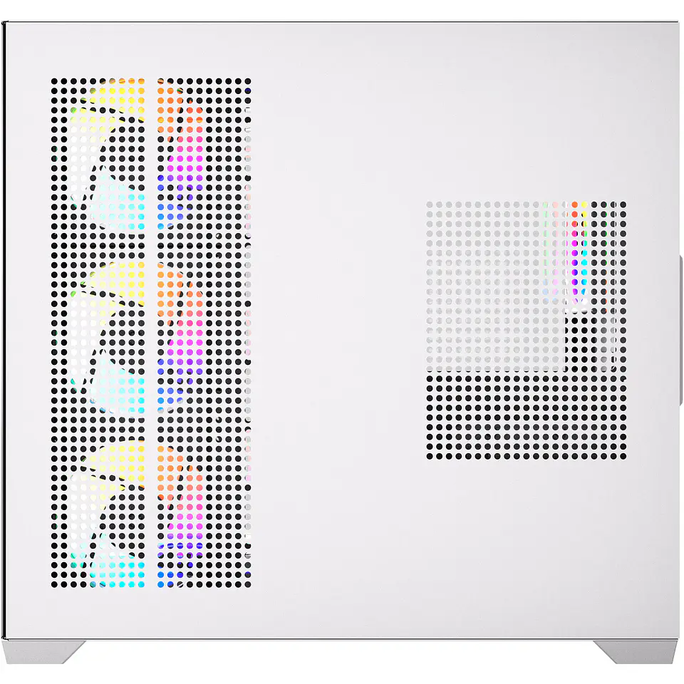 CG85X LUMINA X White Gabinete Pecera con 6 Ventiladores Infinite aRGB 11