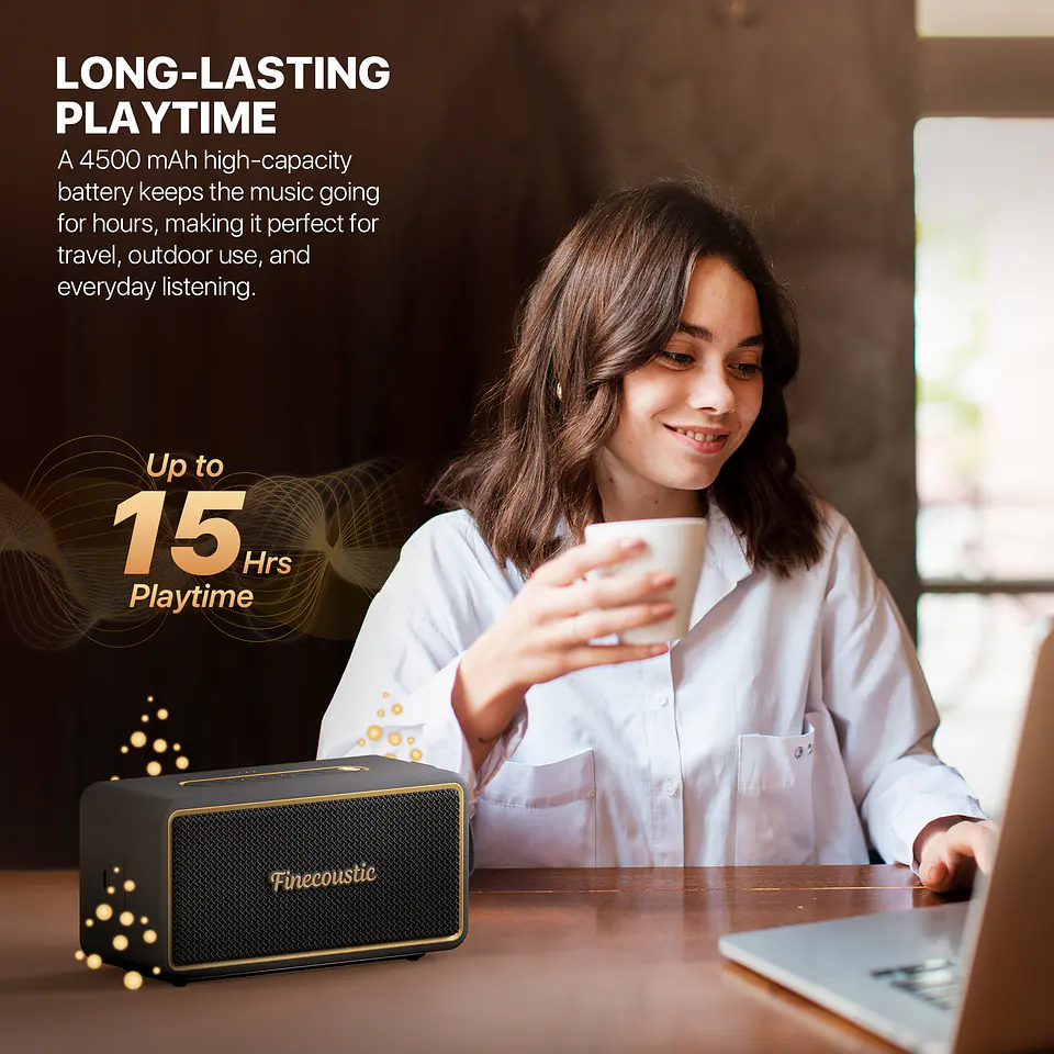 FBS2 HAKO NOMAD L Black Parlante Inalámbrico 65W TWS 10
