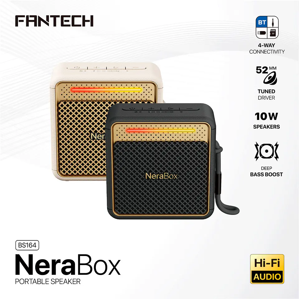 BS164 NeraBox Black Parlante Inalámbrico 10W 11