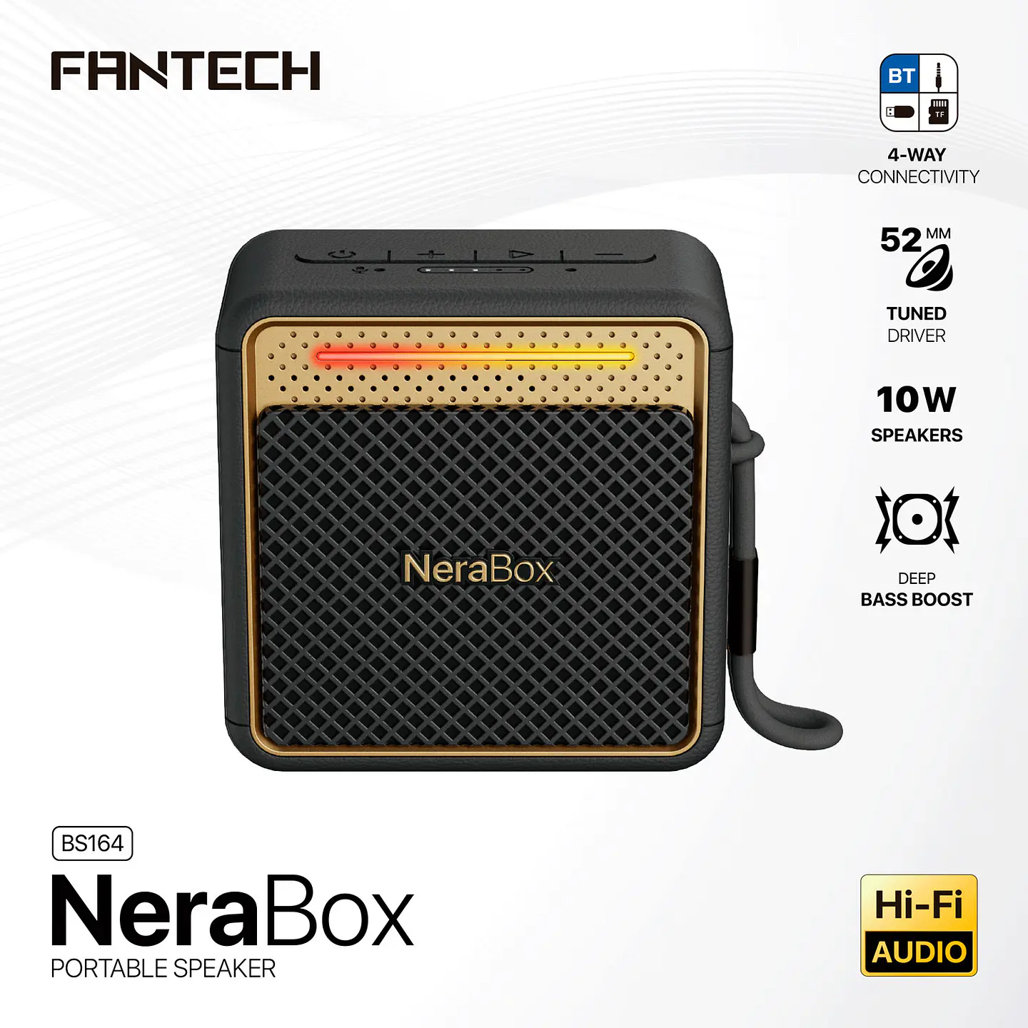 BS164 NeraBox Black Parlante Inalámbrico 10W 14