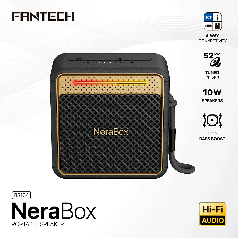 BS164 NeraBox Black Parlante Inalámbrico 10W 14