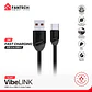VL2AC VibeLink Black Cable USB A a USB C - Miniatura 12