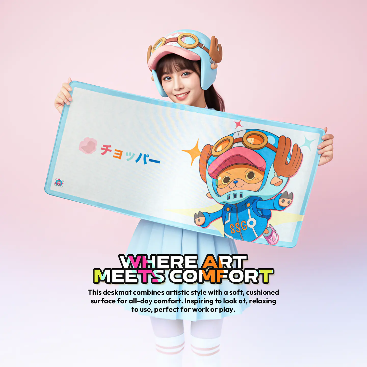 MP905 ATO ONE PIECE Chopper Mousepad Deskmat Talla XL 8