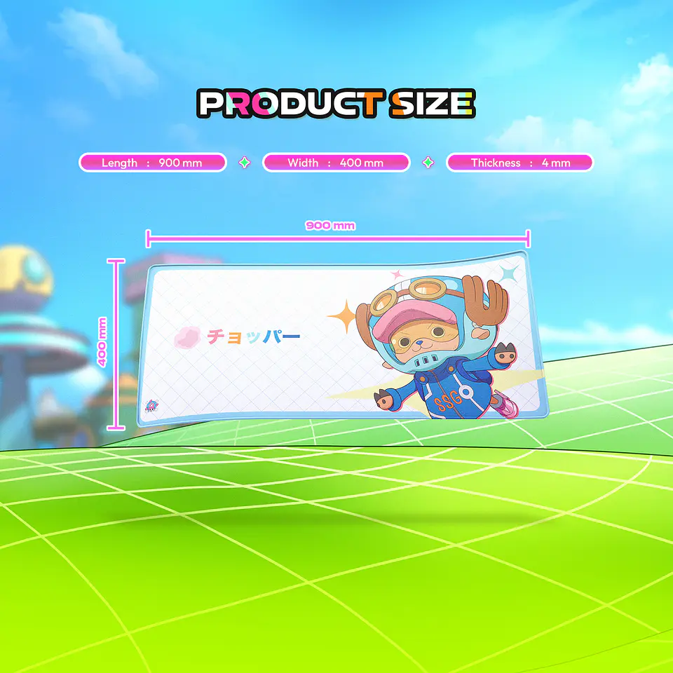 MP905 ATO ONE PIECE Chopper Mousepad Deskmat Talla XL 11