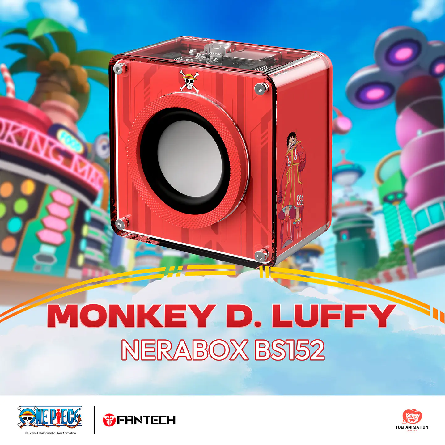 BS152 NeraBox ONE PIECE Luffy Parlante Inalámbrico 5W 14
