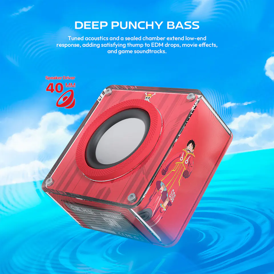 BS152 NeraBox ONE PIECE Luffy Parlante Inalámbrico 5W 19