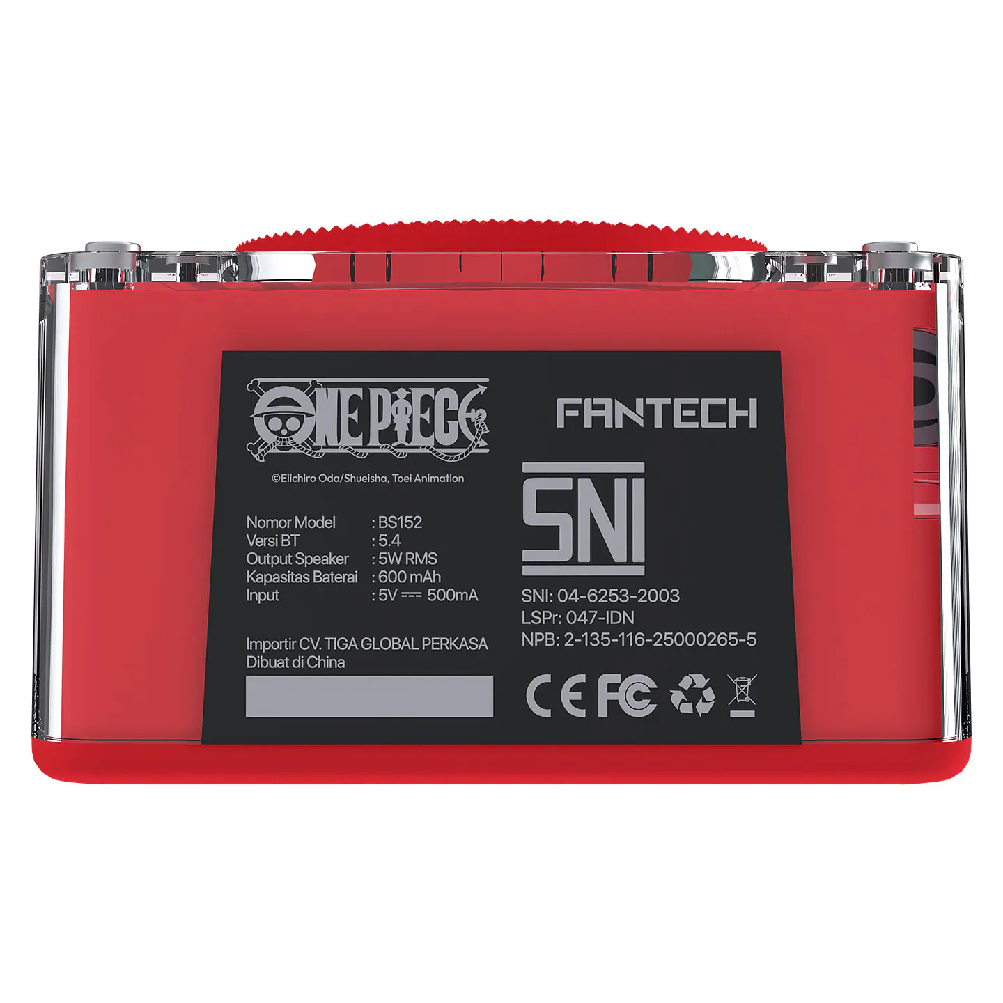 BS152 NeraBox ONE PIECE Luffy Parlante Inalámbrico 5W 13
