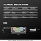 MK922 ATOM HE68 PRO SuperMaxfit Teclado inalámbrico Magnético 60% 8.000 Hz Layout USA - Miniatura 10