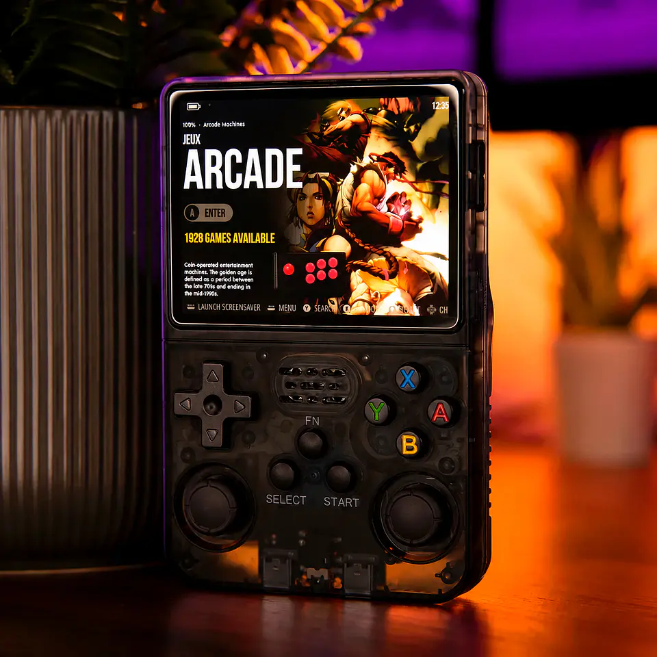 Consola Portátil Retro R36S Black Open Source | Juegos Clásicos y 64GB 2