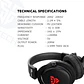 MH82 ECHO Black Audífonos Multiplataforma 3.5 mm Splitter - Miniatura 8