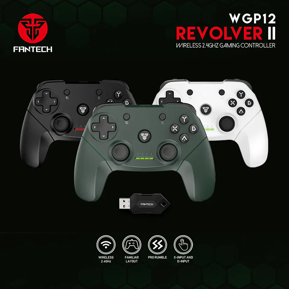 Revolver WGP12 Wireless Green Control inalámbrico 16
