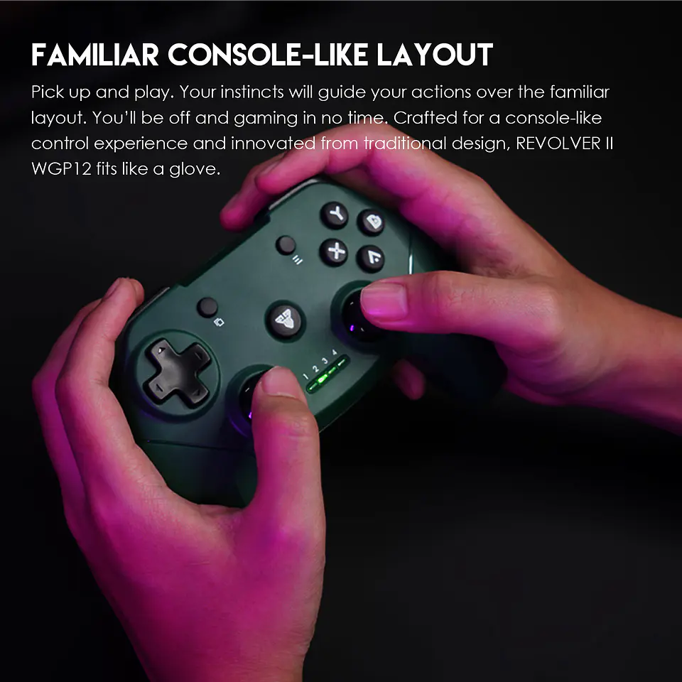 Revolver WGP12 Wireless Green Control inalámbrico 3