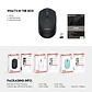 W190 Black Mouse Inalámbrico Bluetooth Oficina - Miniatura 9