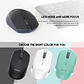 W190 Black Mouse Inalámbrico Bluetooth Oficina - Miniatura 5