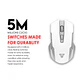 WG10 RAIGOR II Space Mouse Inalámbrico 2.000 DPI - Miniatura 4