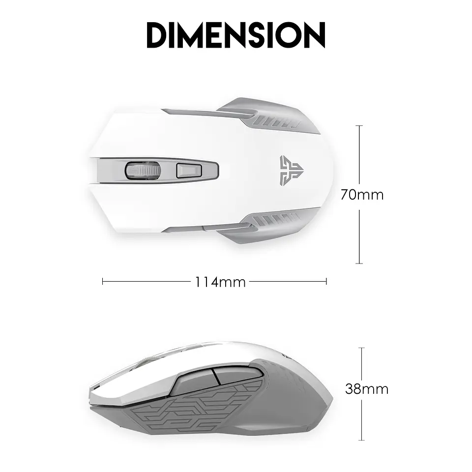 WG10 RAIGOR II Space Mouse Inalámbrico 2.000 DPI 8
