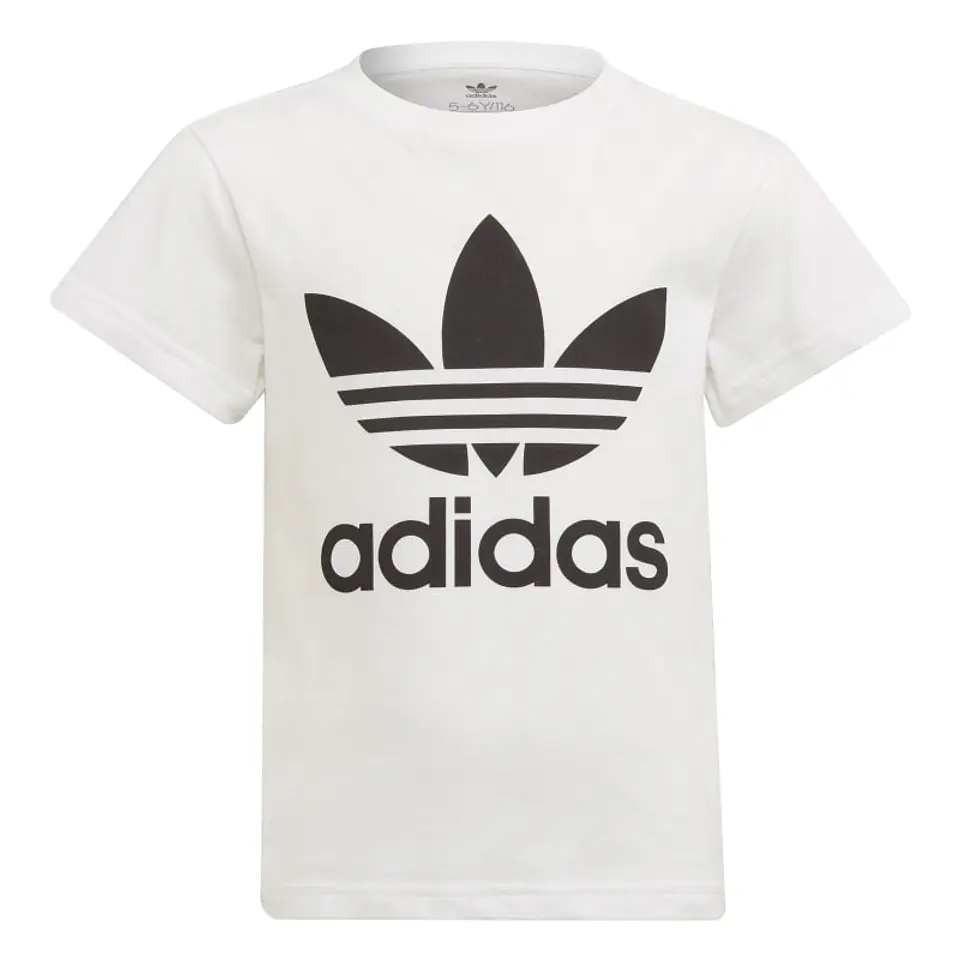 Polera Niño Blanca Adidas H25246 1