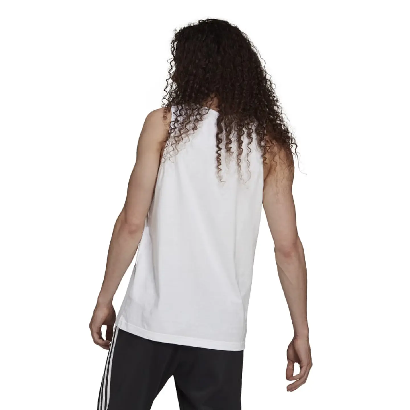 Polera Hombre Blanca Adidas H35497 2