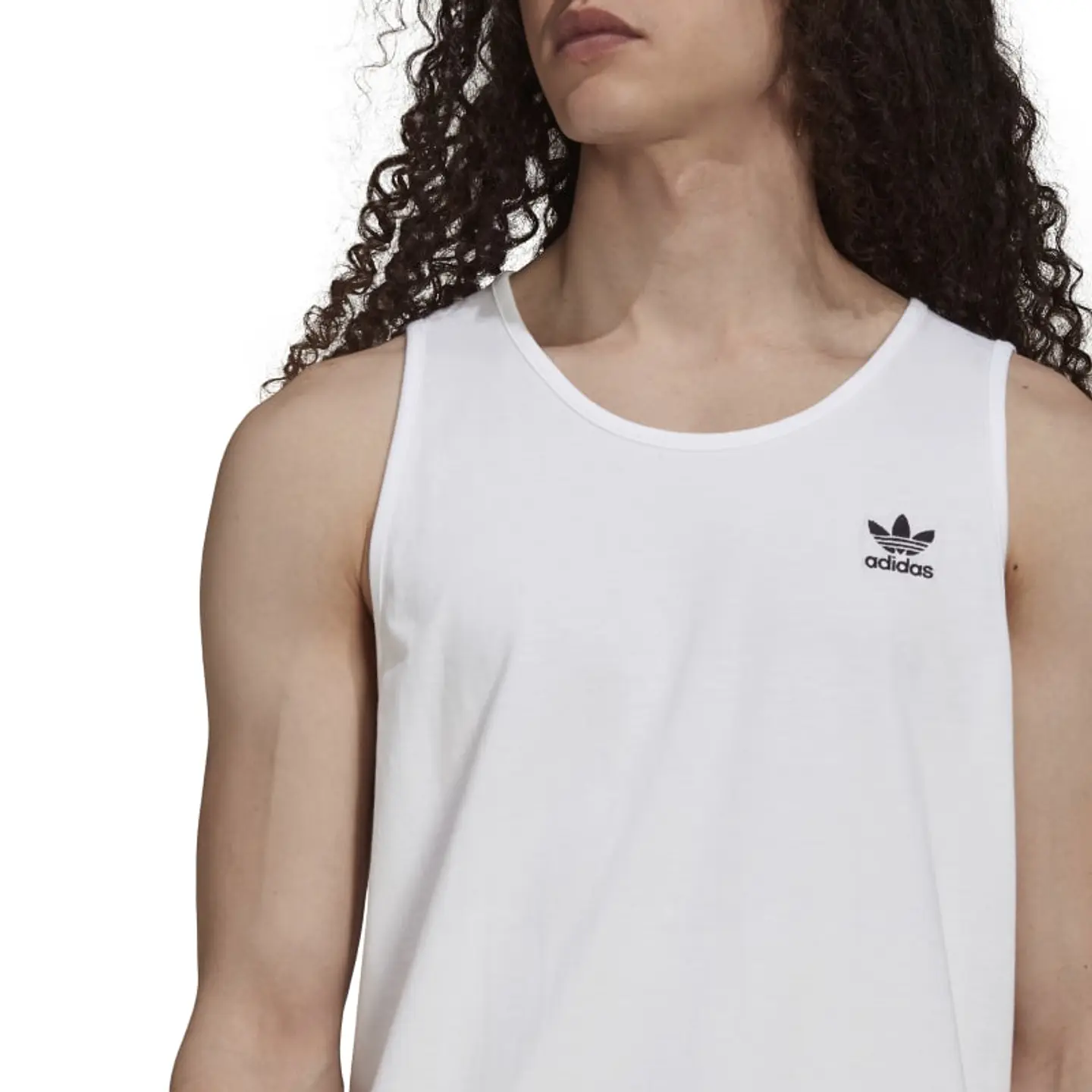Polera Hombre Blanca Adidas H35497 4