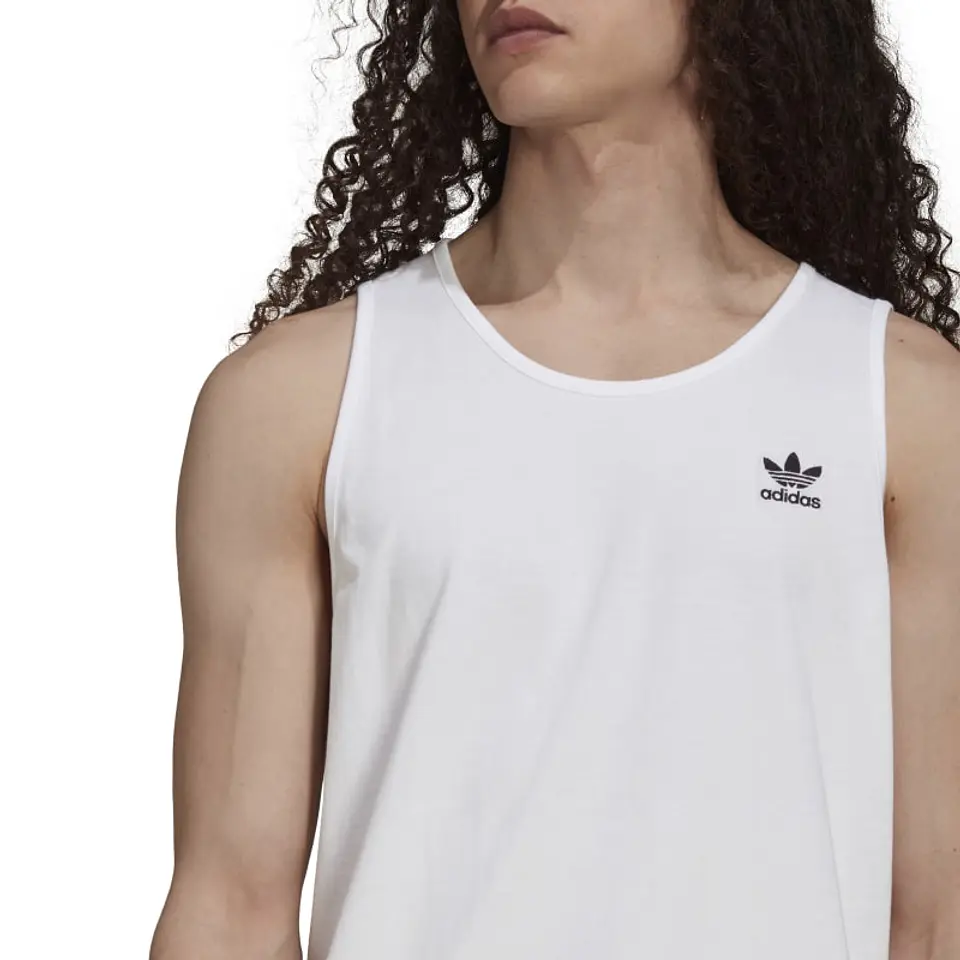 Polera Hombre Blanca Adidas H35497 4