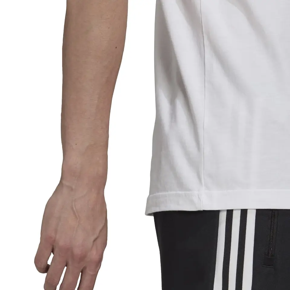 Polera Hombre Blanca Adidas H35497 5